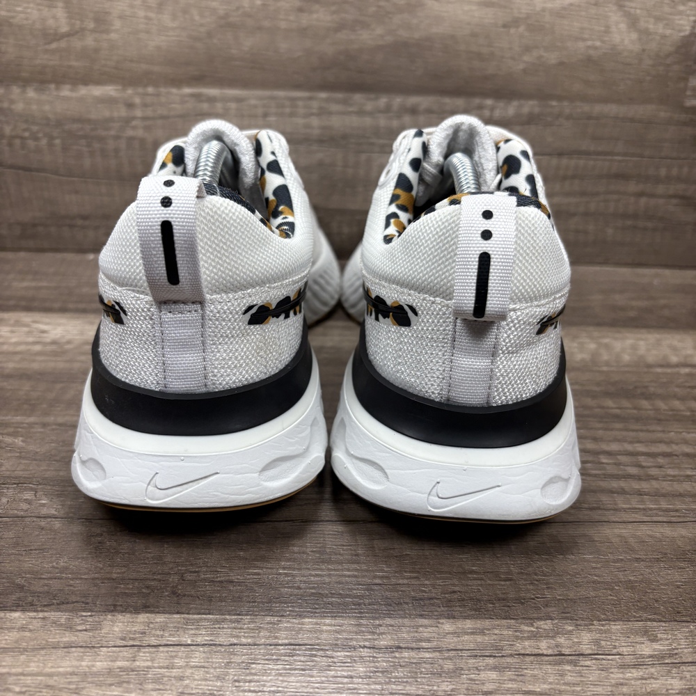 Nike React Infinity Flyknit White Gray Womens US Size 8 DJ5932-001 Running Shoes - Picture 5 of 10